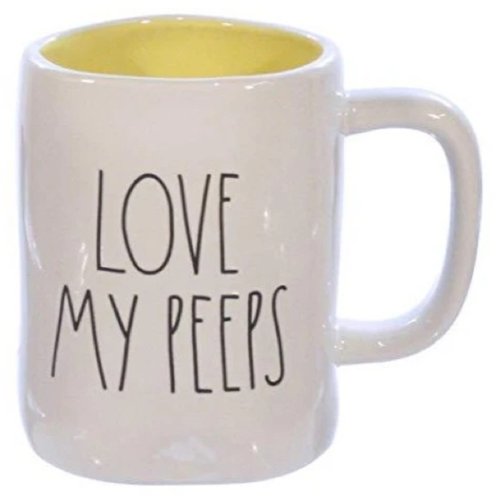 Rae Dunn "Love My Peeps" Mug
